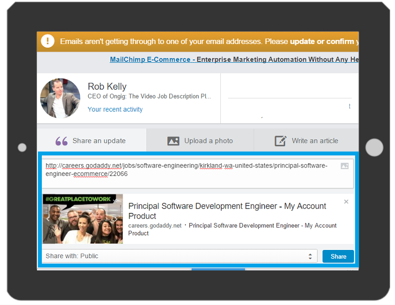 linkedin-newsfeed-job-description