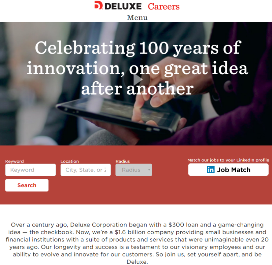 best-company-career-sites-deluxe-ongig