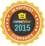CareerBliss 50 Happiest Companies Award Ongig Blog 2
