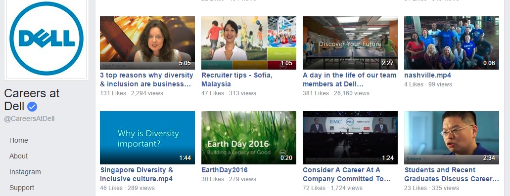 Dell employer branding videos ongig blog 2