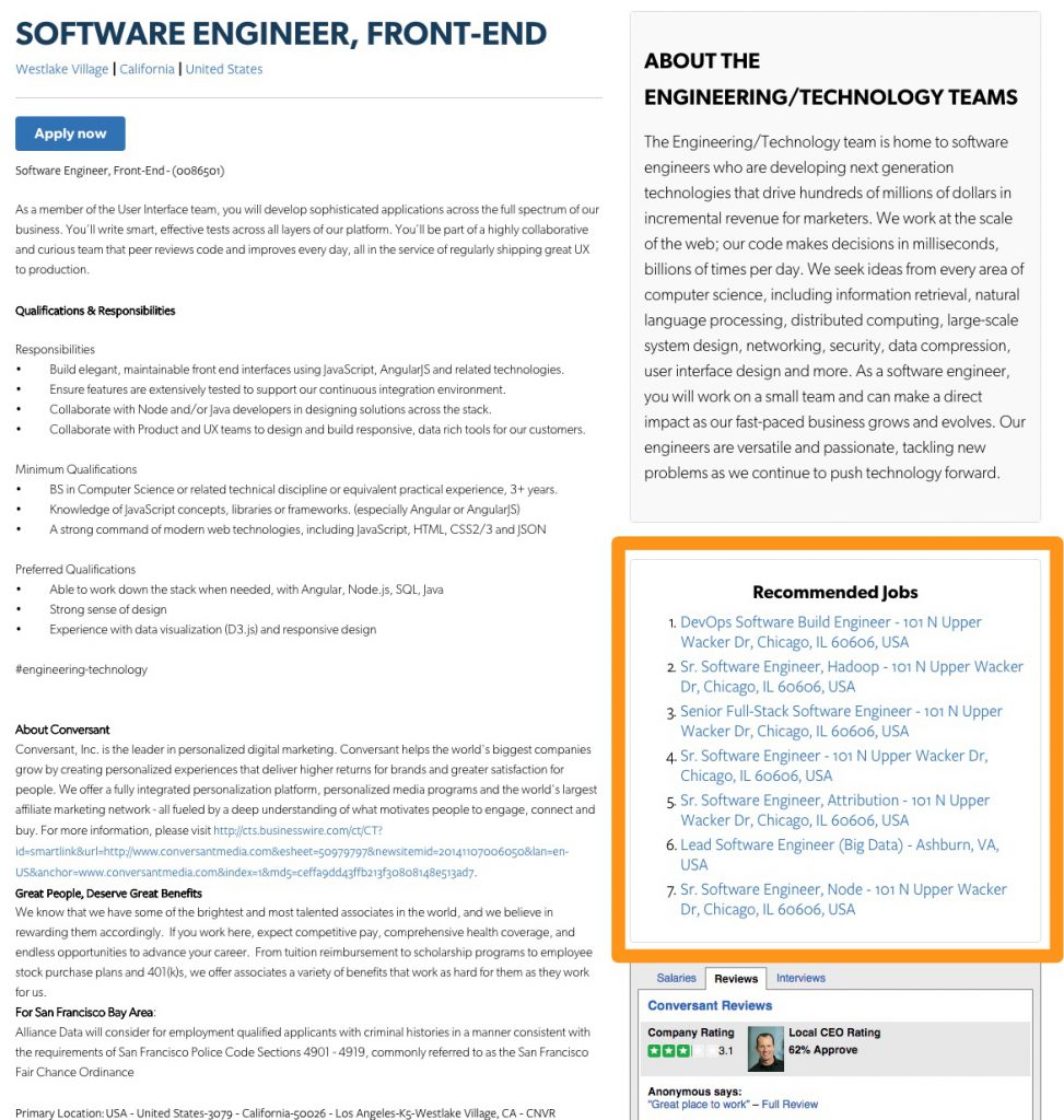 RECOMMENDED JOBS FOR YOU visual data 3