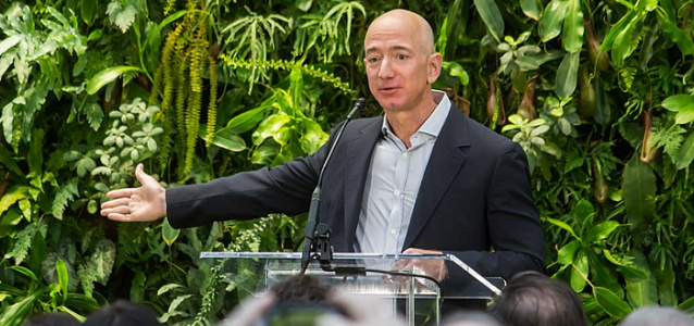 Jeff Bezos speaking