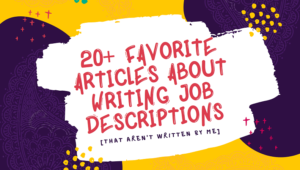 favorite job description articles