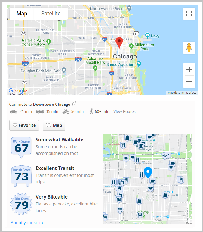 Chicago recruiting microsites widgets