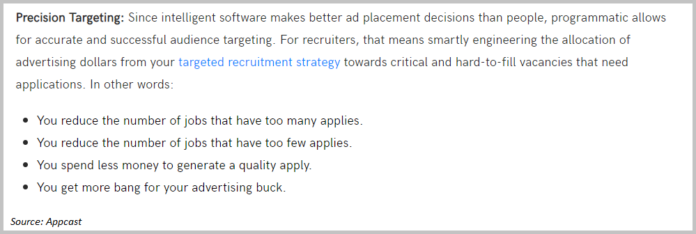 targeting with recruitment marketing