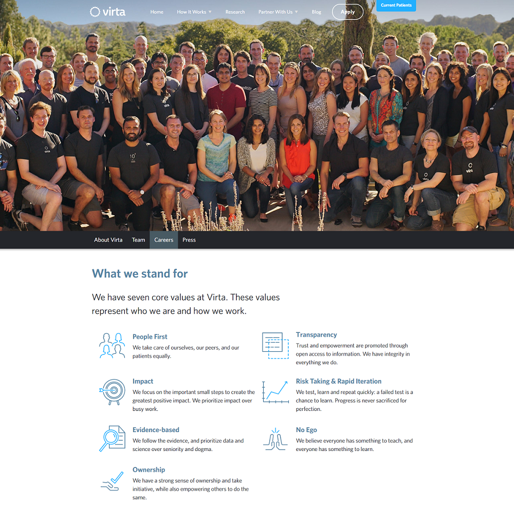 virta company career page