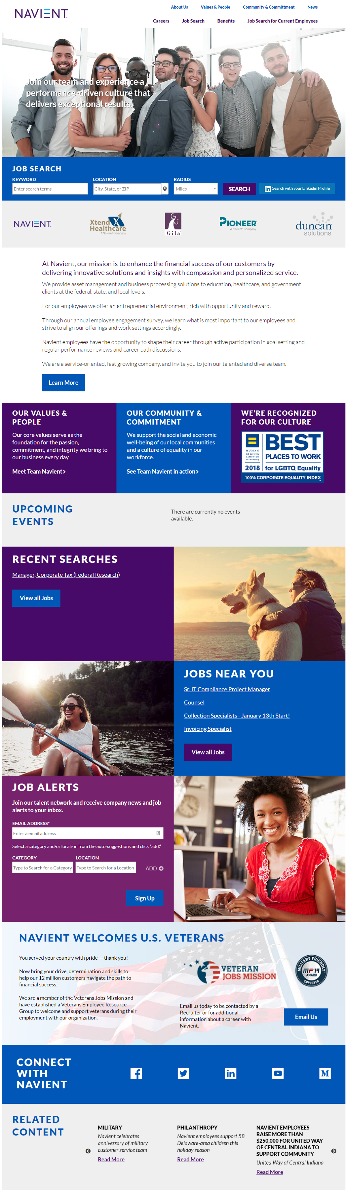 Navient company career page