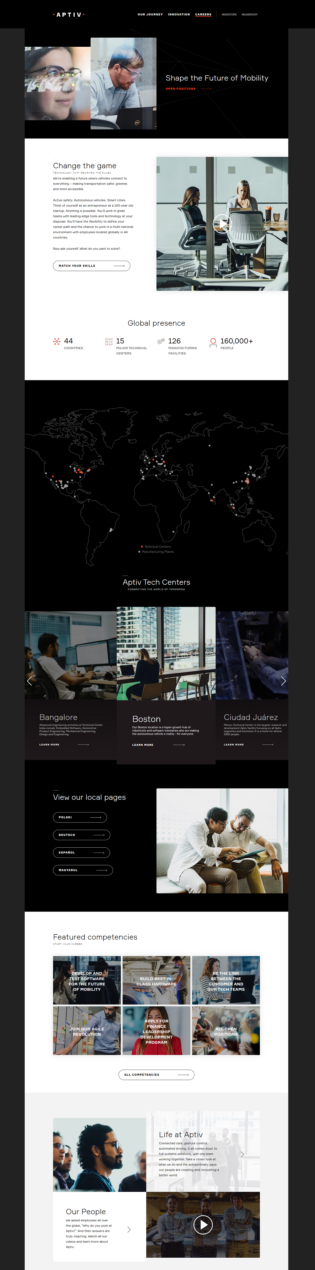 Aptiv career page