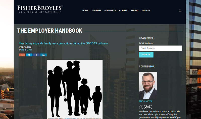 the employer handbook blog homepage