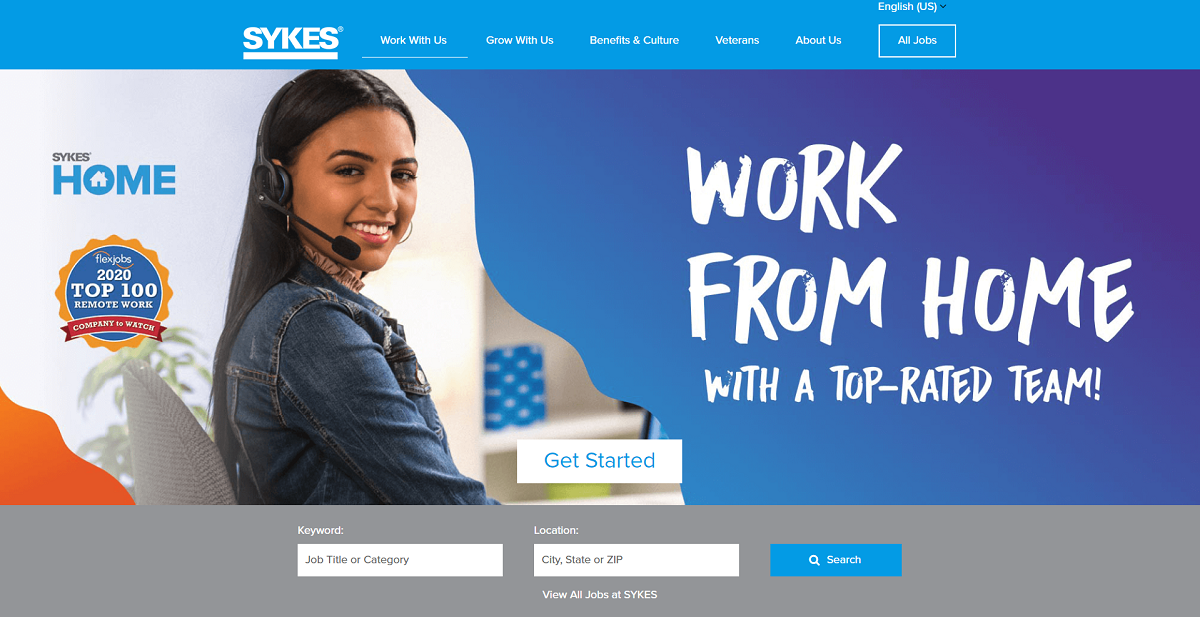 Sykes work store from home