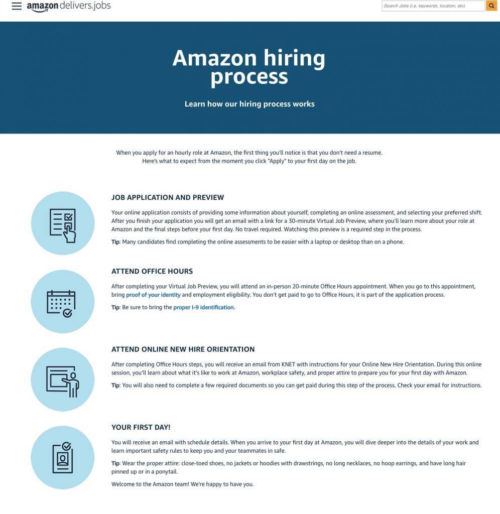 Amazon Hires 1,400 People a Day [8 Tips on How They Do It] Ongig Blog