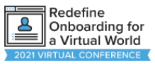 redefine onboarding for a virtual world logo