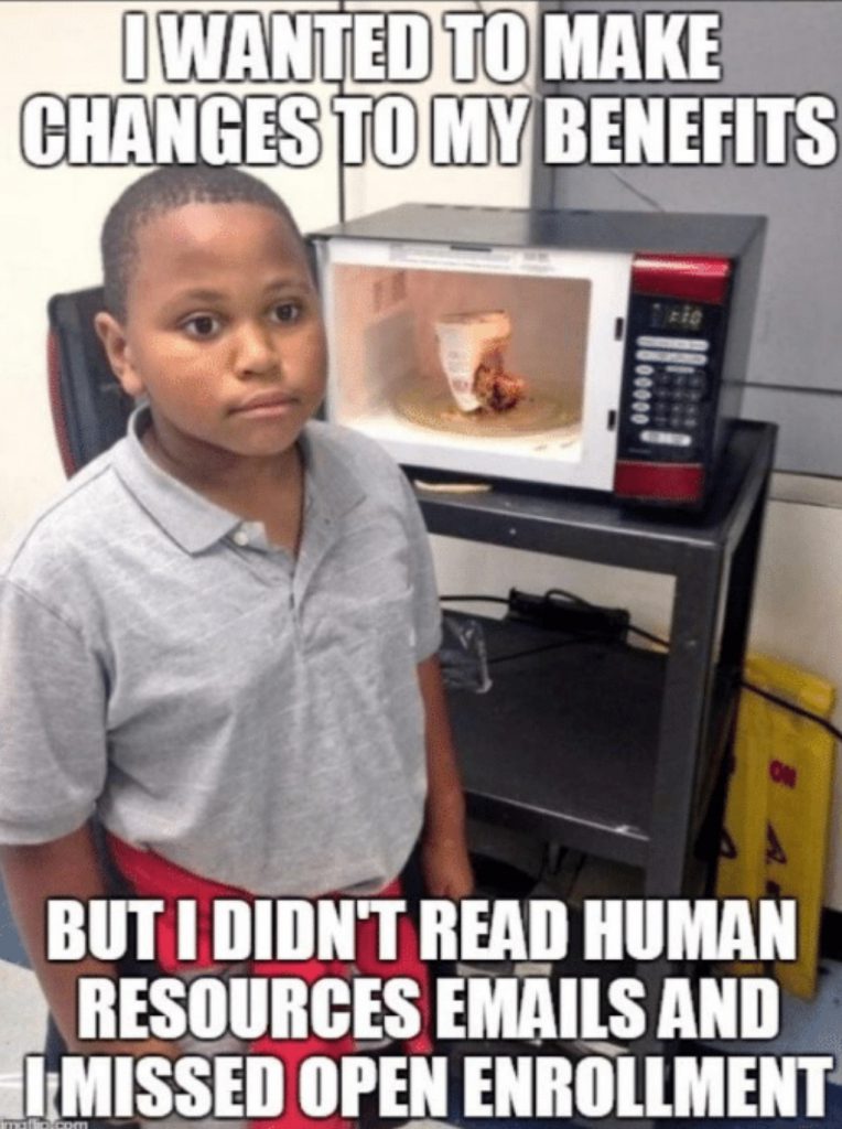 benefits hr meme