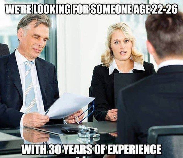 hr memes experience | Ongig Blog funny job description memes