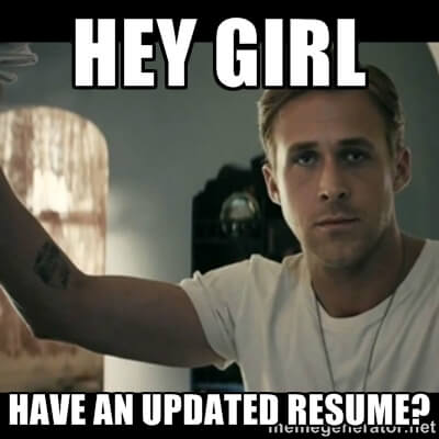 resume memes | Ongig Blog resume memes