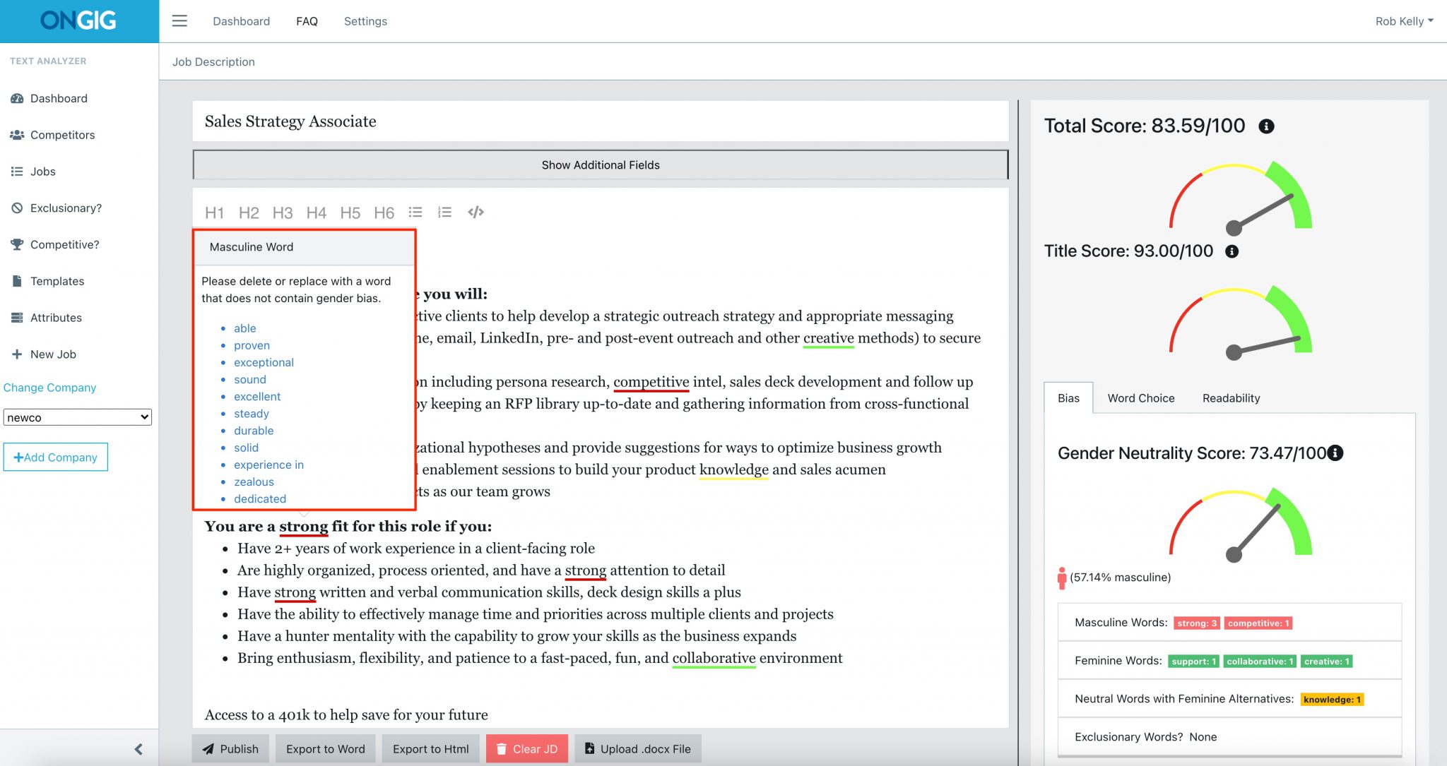 Synonyms For Strong In Text Analyzer 2048x1085 