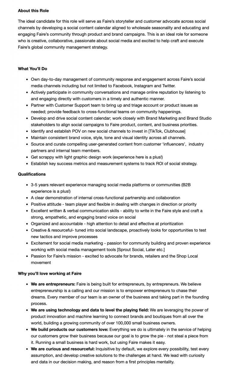 5 Examples of a Social Media Coordinator Job Description Ongig Blog