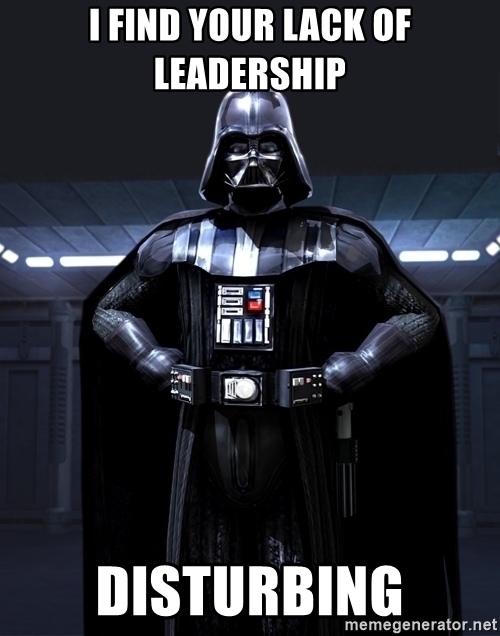 darth vader leadership meme