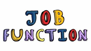 definition job function