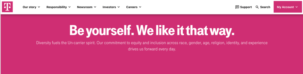 inclusion statement tmobile