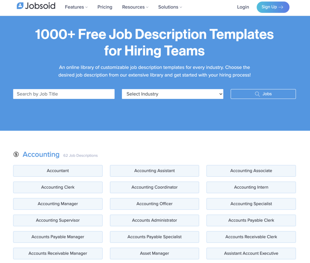 job description builder tools jobsoid