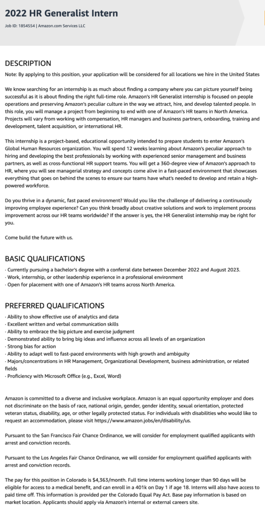 6 Intern Job Description Samples A Free Template Ongig Blog