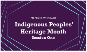 Indigenous Peoples’ Heritage Month