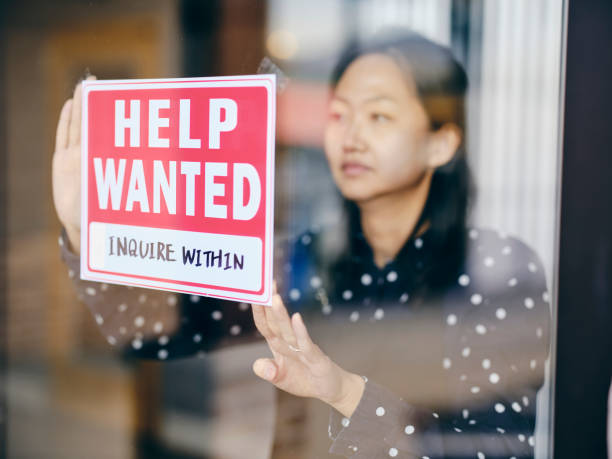 Help wanted sign (examples of plain language blog)