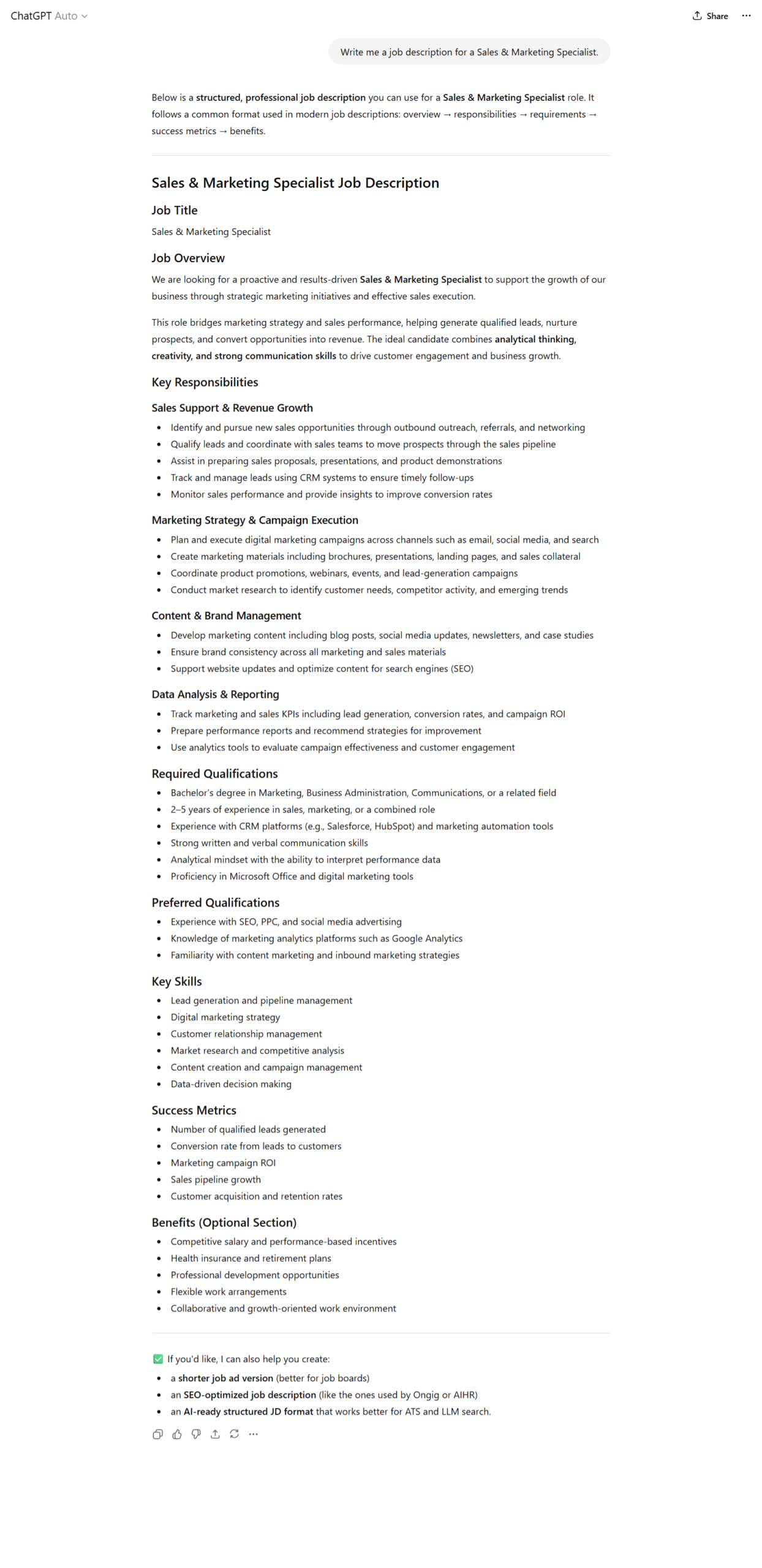 FireShot Capture 002 - Sales Marketing Specialist JD - chatgptcom | Ongig Blog