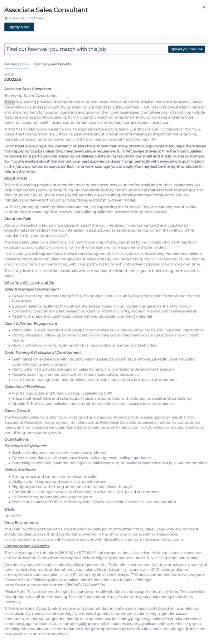 Perfect Job. Post Example 20 Good Job Posting Examples (2017-2026) | Ongig Blog