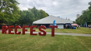 recfest nashville sign