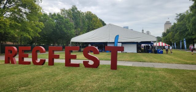 recfest nashville sign