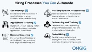 hiring processes you can automate