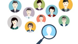 How to Avoid Job Description Mistakes: A Recruiter's Guide Header Image with people in magnifying glasses