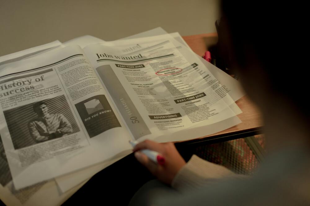 Job ad in newspaper - job description components | Ongig Blog Job ad in newspaper - job description components