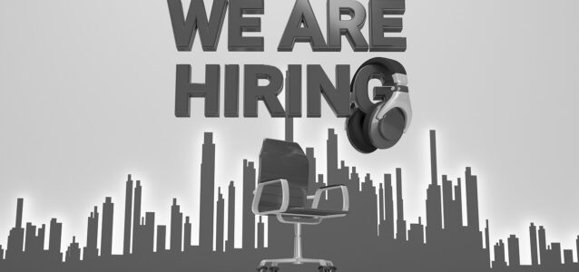 We are Hiring poster