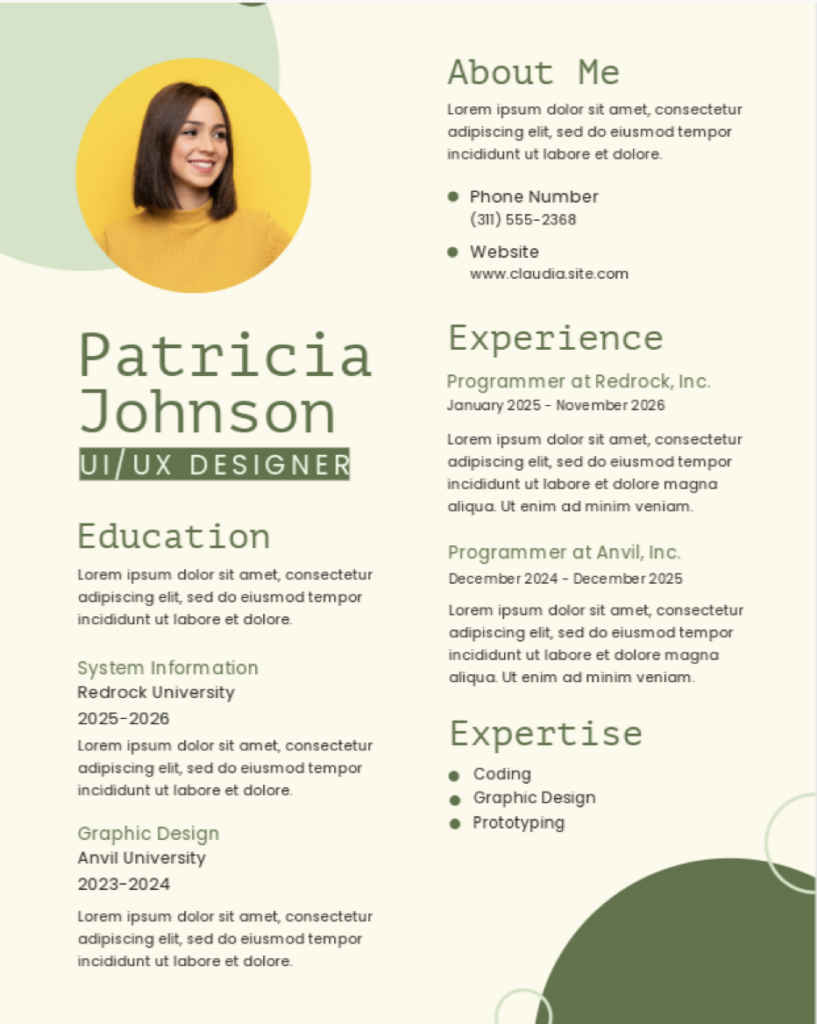 image | Ongig Blog UX Designer resume sample - innovative resume ideas