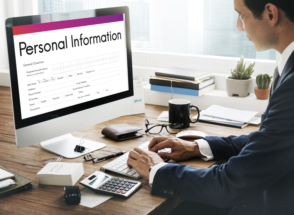 Personal Information Form Identity Concept | Ongig Blog job applicant filling out personal information