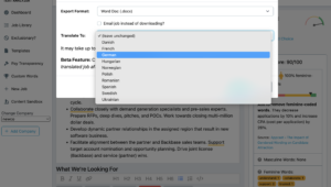 job description translation ongig