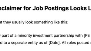 What a Legal Disclaimer for Job Postings Looks Like