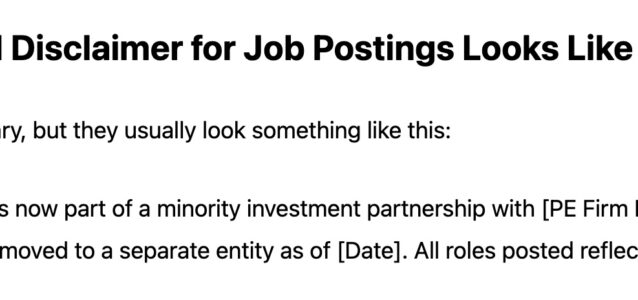 What a Legal Disclaimer for Job Postings Looks Like | Ongig Blog What a Legal Disclaimer for Job Postings Looks Like