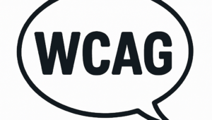 wcag thought bubble