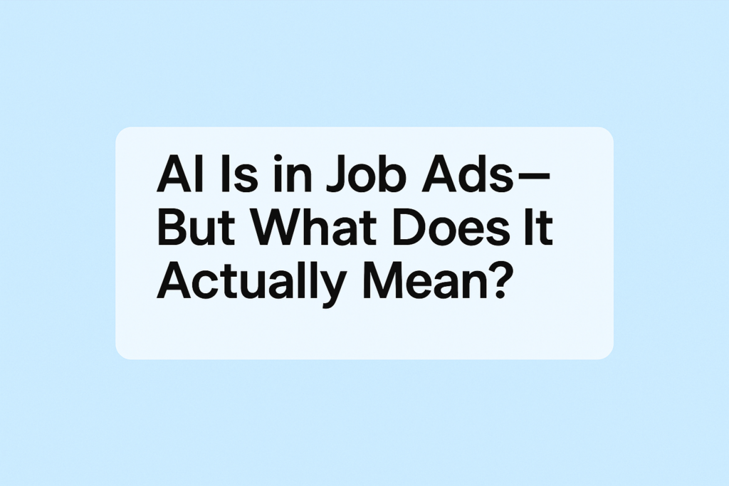 ai in job ads