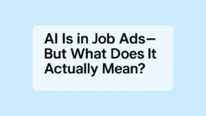 ai in job ads