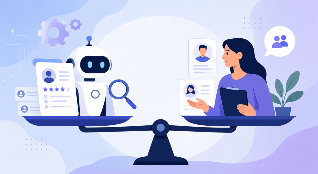How to Balance AI and Human Recruitment