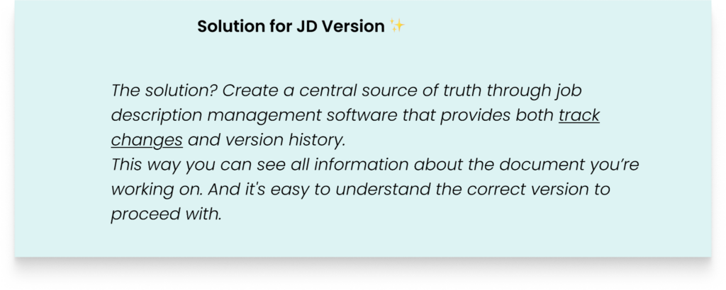 solution for JD versions