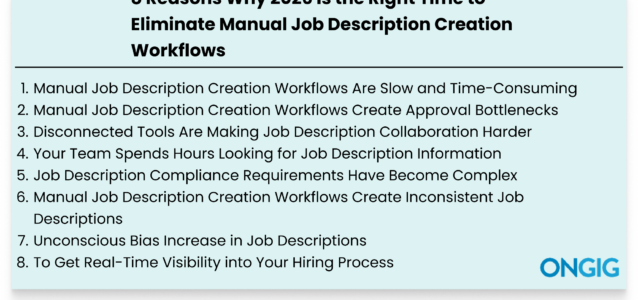 eliminate manual JD processes